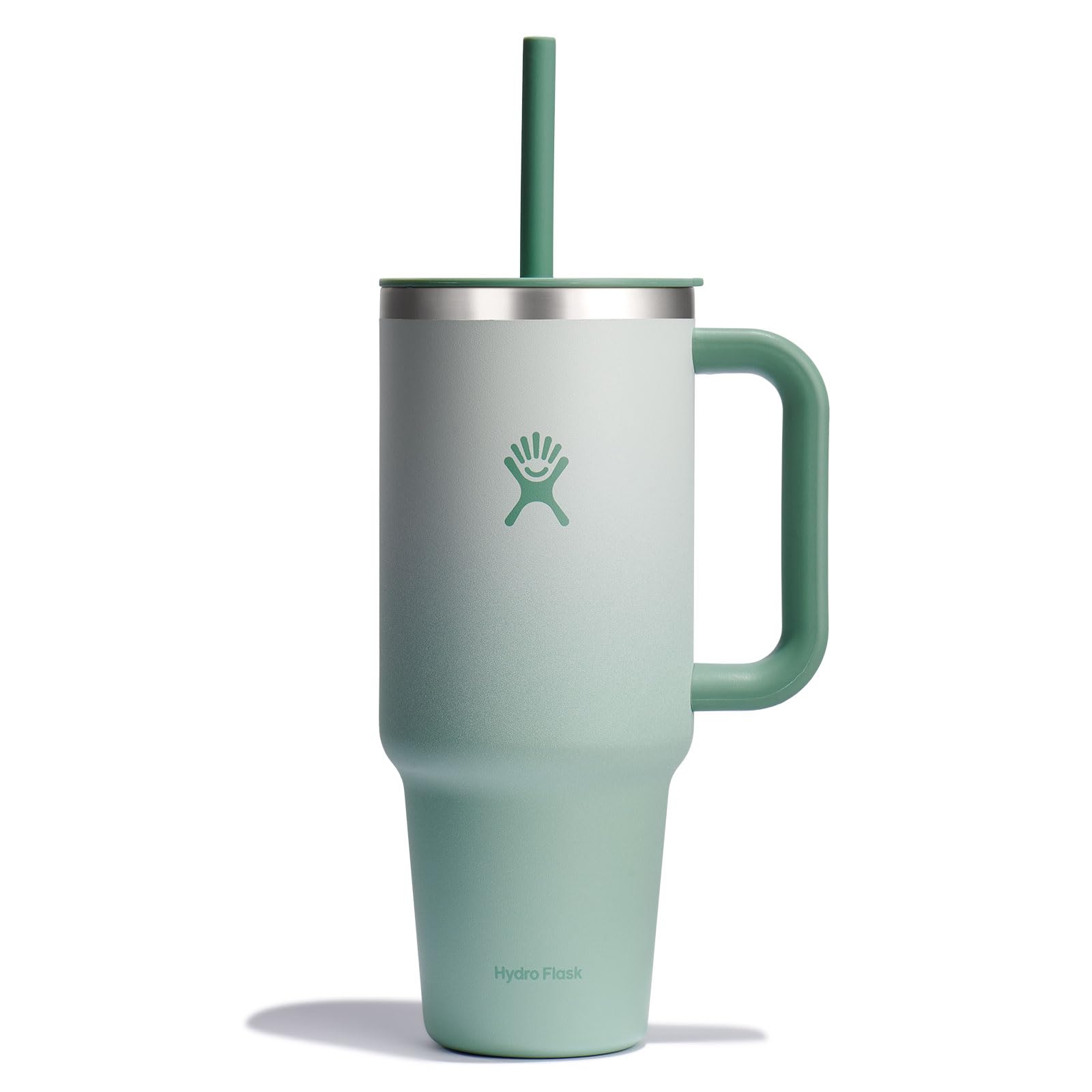 Hydro Flask 32 Oz Travel Tumbler with Handle, Lid and Straw - Insulated Stainless Steel in Holiday Punch