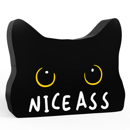 Black Cat Decor Halloween Cat Bathroom Decor Are You Pooping Funny Bathroom Acrylic Decors Sign Cat for Home Bathrooms Cats Lover Gifts For Women Men Halloween Christmas