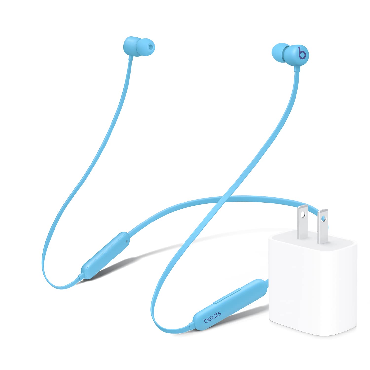 Beats Flex Wireless Earbuds - Apple W1 Headphone Chip, Magnetic Earphones, Class 1 Bluetooth, 12 Hours of Listening Time, Built-in Microphone - Black