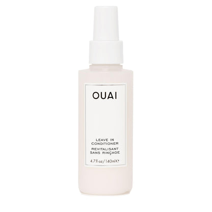 OUAI Leave In Conditioner & Heat Protectant Spray - Prime Hair for Style, Smooth Flyaways, Add Shine and Use as Detangling Spray - No Parabens, Sulfates or Phthalates (1.5 oz)