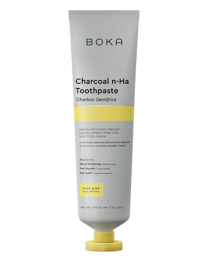 Boka Fluoride Free Toothpaste Nano Hydroxyapatite, Helps Remineralize, Appropriate for Sensitive Teeth, Whitening - for Adult, Kids Oral Care - Ela Mint Flavor, 4 Fl Oz 1Pk US Manufactured