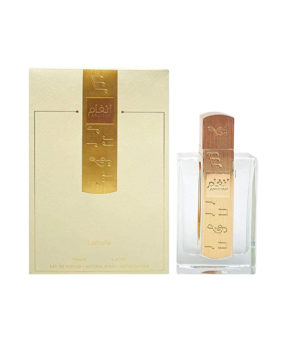 Lattafa Angham - Citrus, Lavender, Musk, Amber, Vanilla - Eau de Parfum Long-Lasting Fragrance for Unisex, 3.40 Ounce / 100 ml