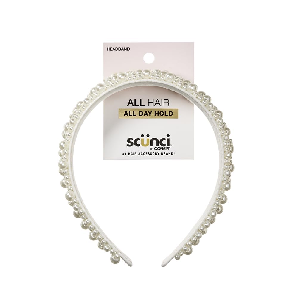 Wicked 2 Pearl Glinda Pink Headband - hair accessories for women and girls - gifts for her - Scunci by Conair