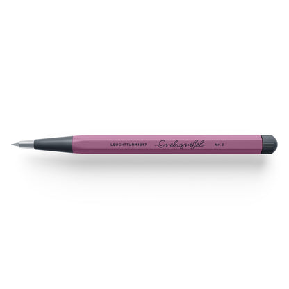 LEUCHTTURM1917 - Drehgriffel Mechanical Pencil - Refillable Writing Stylus with 0.7 mm HB Graphite Lead (Light Grey)