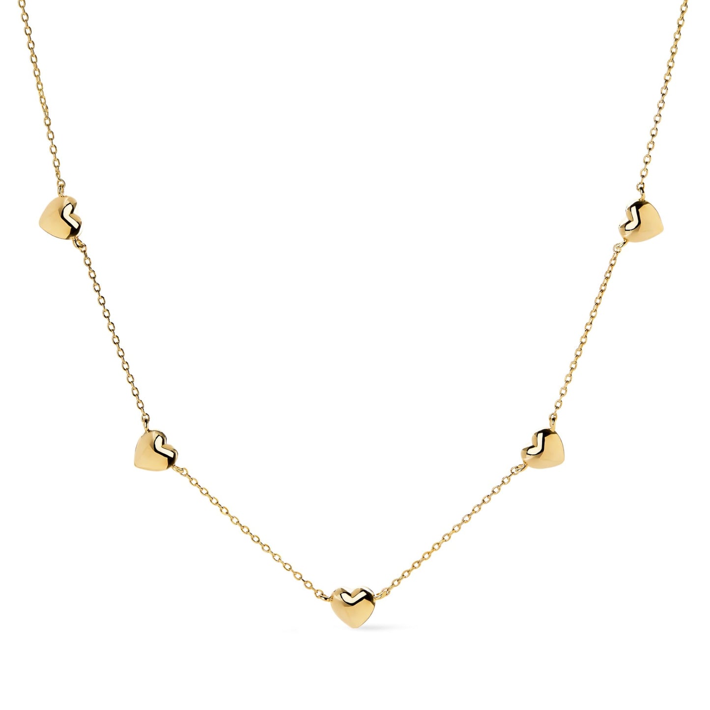 Ana Luisa Jewelry Gold Plated Chain Necklaces for Women - Assorted 14K Gold Plated Styles, Hypoallergenic Jewelry - Dainty Layering Trendy Styles with Herringbone & Paperclip Designs - Gifts for Women