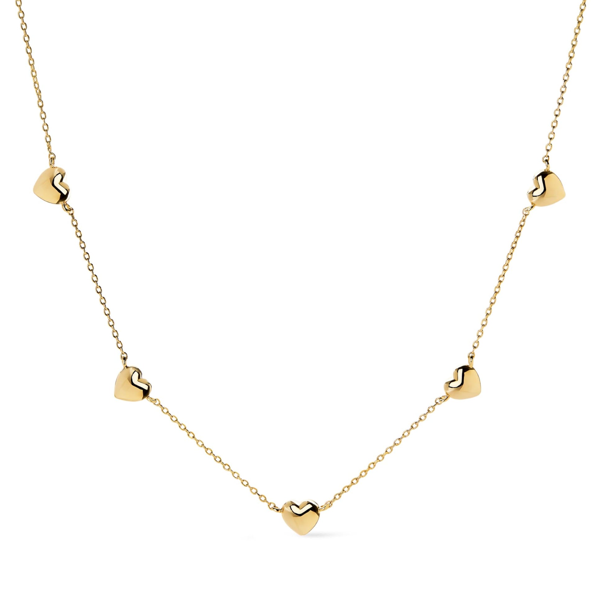 Ana Luisa Jewelry Gold Plated Chain Necklaces for Women - Assorted 14K Gold Plated Styles, Hypoallergenic Jewelry - Dainty Layering Trendy Styles with Herringbone & Paperclip Designs - Gifts for Women
