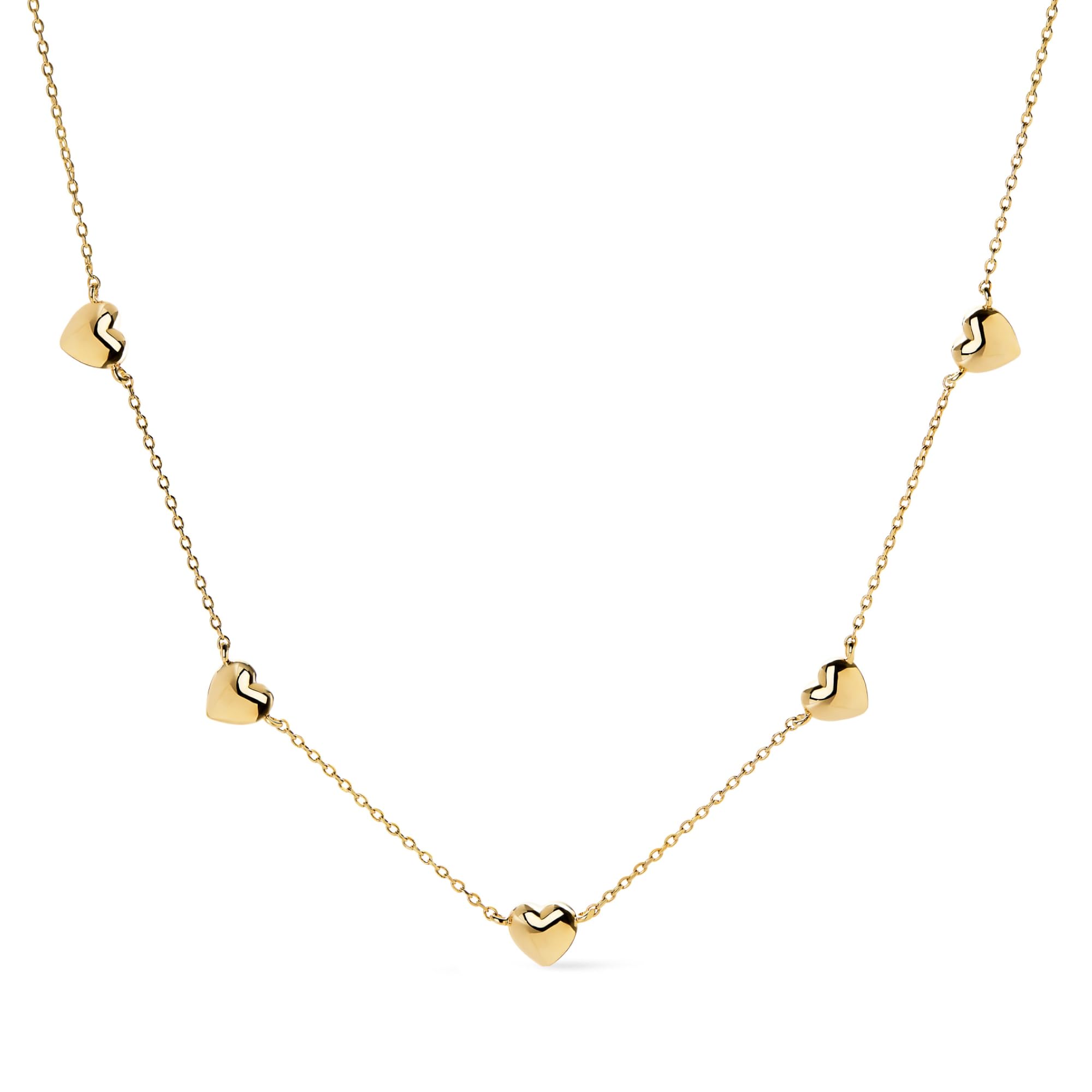 Ana Luisa Jewelry Gold Plated Chain Necklaces for Women - Assorted 14K Gold Plated Styles, Hypoallergenic Jewelry - Dainty Layering Trendy Styles with Herringbone & Paperclip Designs - Gifts for Women
