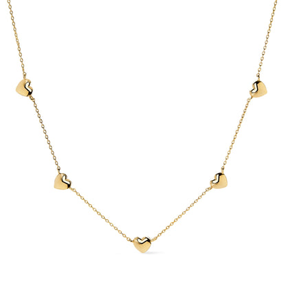 Ana Luisa Jewelry Gold Plated Chain Necklaces for Women - Assorted 14K Gold Plated Styles, Hypoallergenic Jewelry - Dainty Layering Trendy Styles with Herringbone & Paperclip Designs - Gifts for Women