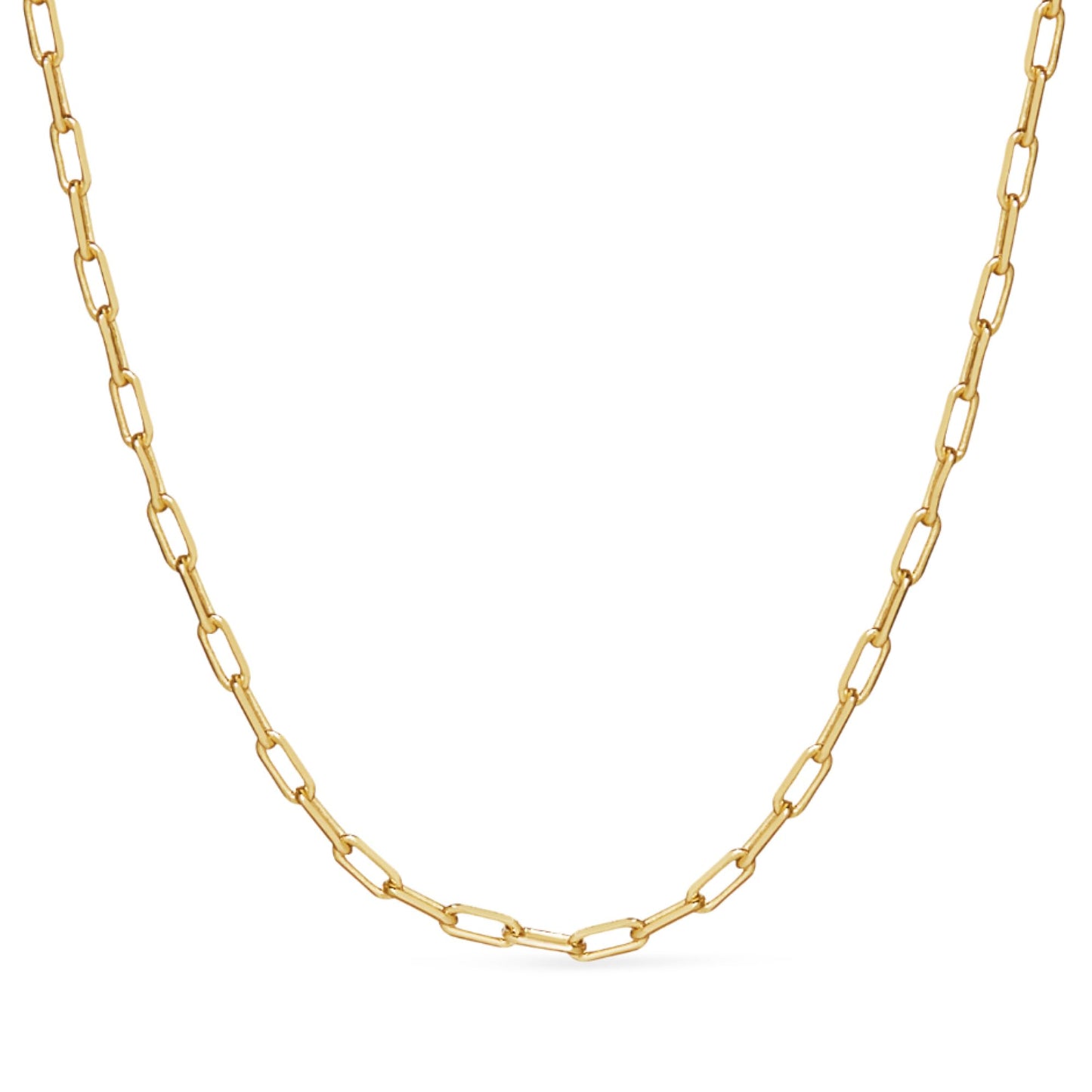 Ana Luisa Jewelry Gold Plated Chain Necklaces for Women - Assorted 14K Gold Plated Styles, Hypoallergenic Jewelry - Dainty Layering Trendy Styles with Herringbone & Paperclip Designs - Gifts for Women