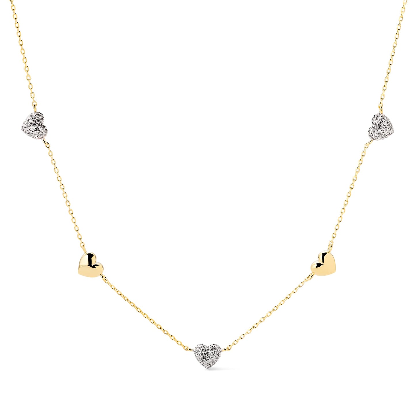Ana Luisa Jewelry Gold Plated Chain Necklaces for Women - Assorted 14K Gold Plated Styles, Hypoallergenic Jewelry - Dainty Layering Trendy Styles with Herringbone & Paperclip Designs - Gifts for Women