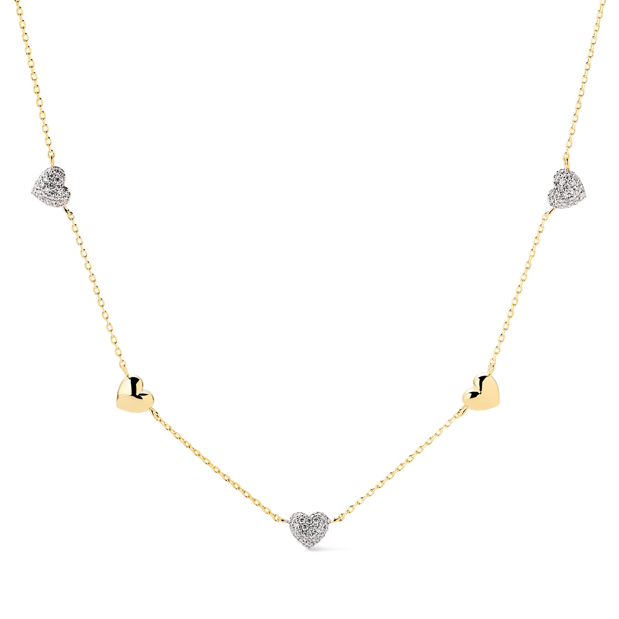 Ana Luisa Jewelry Gold Plated Chain Necklaces for Women - Assorted 14K Gold Plated Styles, Hypoallergenic Jewelry - Dainty Layering Trendy Styles with Herringbone & Paperclip Designs - Gifts for Women