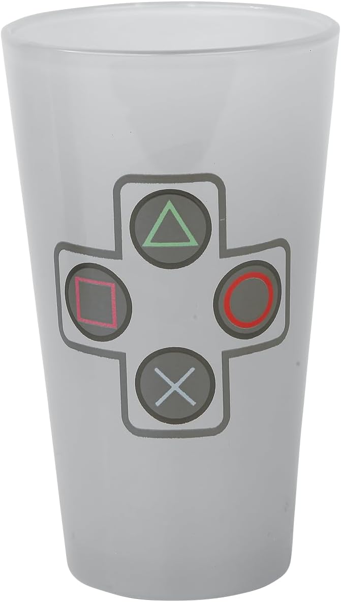 GB eye Playstation Premium Gift Set includes (1) Pint Glass, (1) Full Color Mug, (2) Coasters with Collectible Gift Box