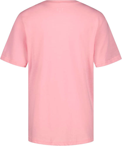 Boys' Lifestyle Short Sleeve T-Shirt, Slim-fit Graphic Tee, Cotton Blend Fabric