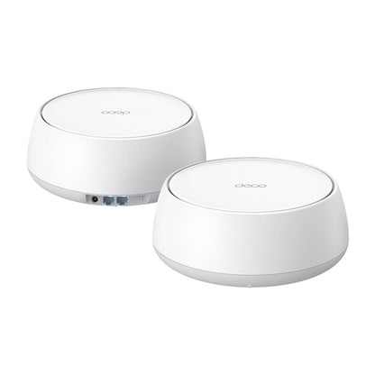 TP-Link 𝐃𝐞𝐜𝐨 X55 AX3000 WiFi 6 Mesh System - Covers up to 6500 Sq.Ft. , Replaces Wireless Router and Extender, 3 Gigabit ports per unit, supports Ethernet Backhaul (3-pack)