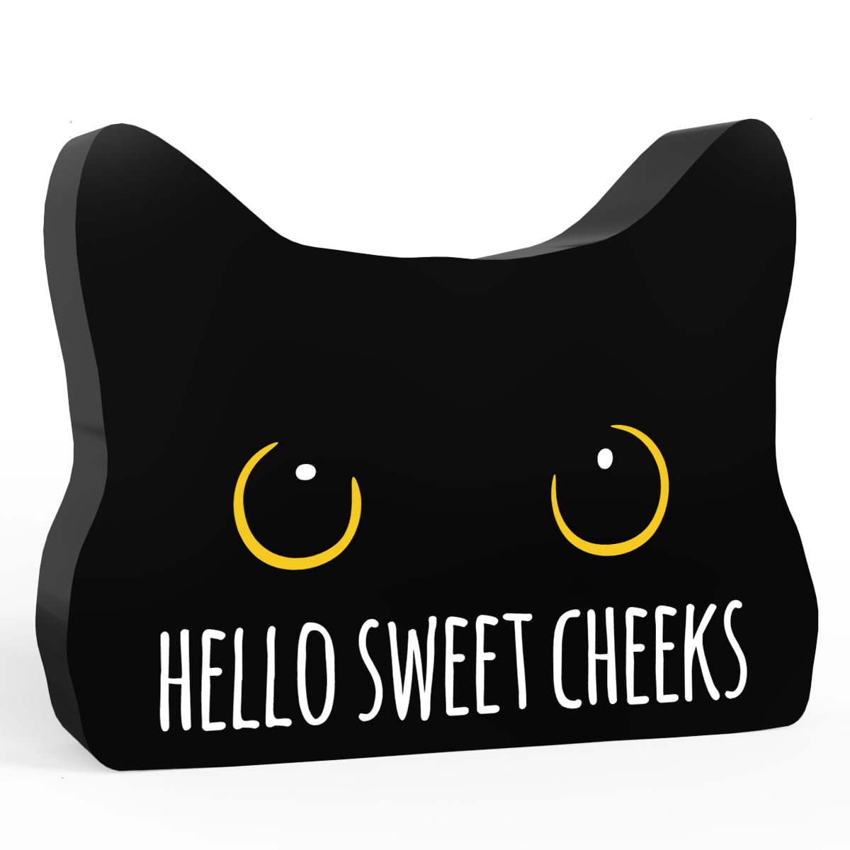 Black Cat Decor Halloween Cat Bathroom Decor Are You Pooping Funny Bathroom Acrylic Decors Sign Cat for Home Bathrooms Cats Lover Gifts For Women Men Halloween Christmas