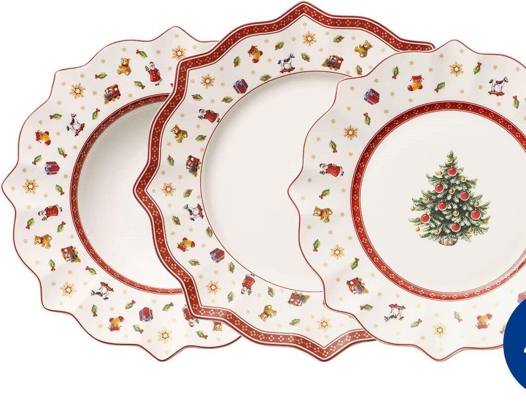 Villeroy & Boch Multi Colour, Set of Plates, 11pcs
