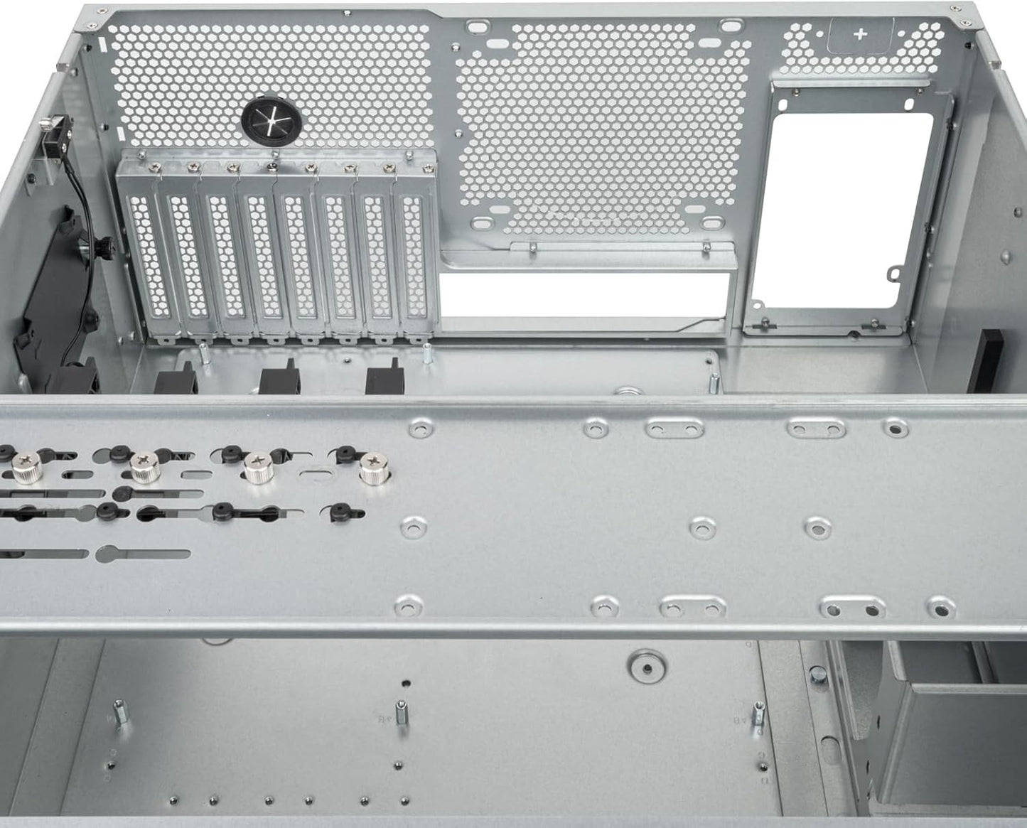 Silverstone RM52 5U Rackmount Server Chassis, Dual 360mm Liquid Cooling Capabil