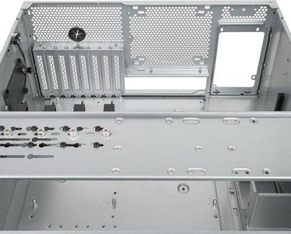Silverstone RM52 5U Rackmount Server Chassis, Dual 360mm Liquid Cooling Capabil