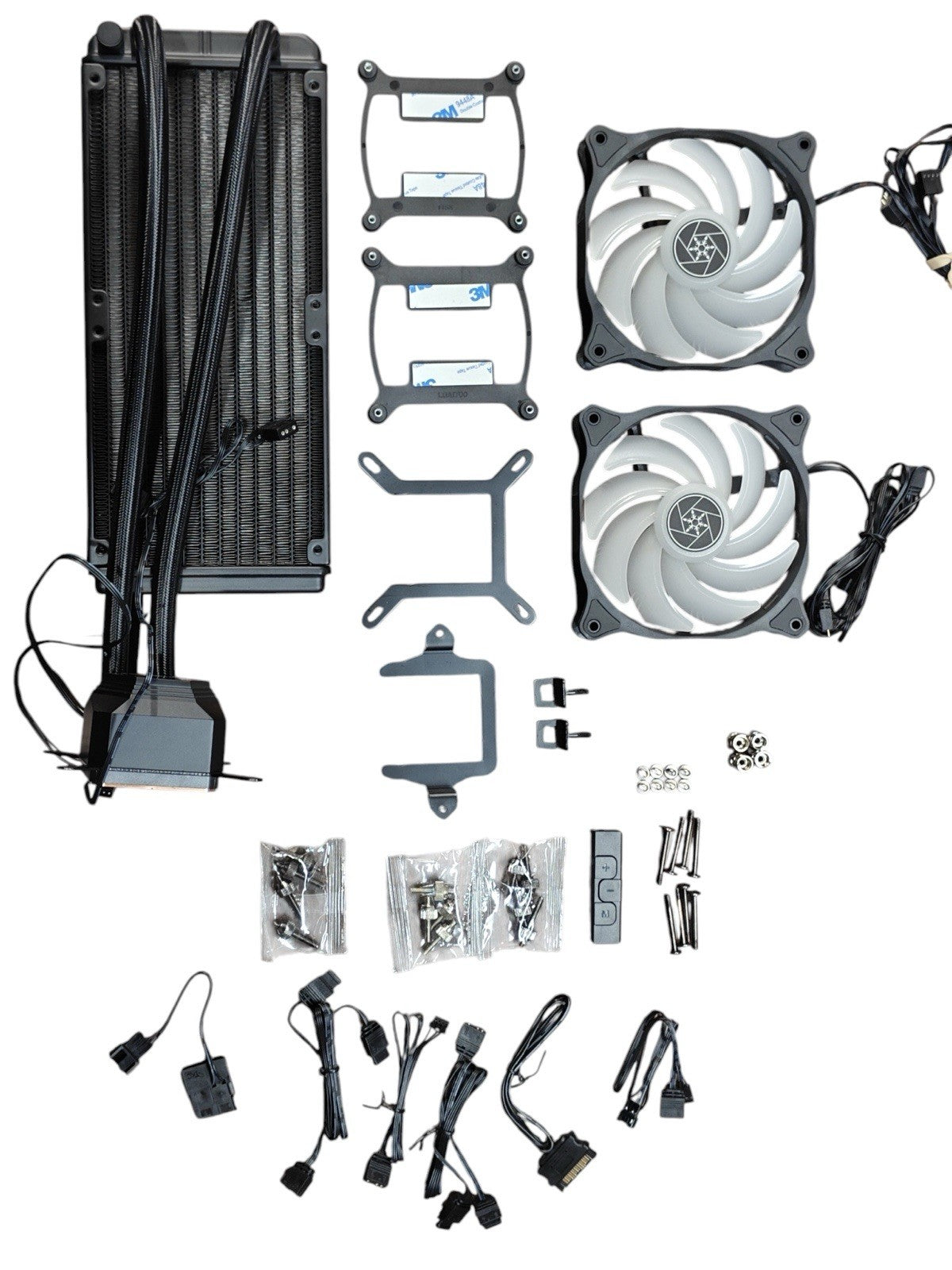 SILVERSTONE SST-PF240-ARGB-V2 240mm, Premium All-in-One Liquid Cooler with ARGB