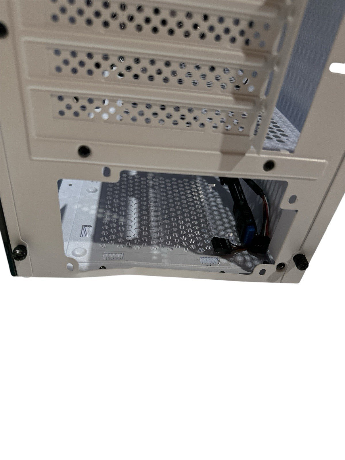 SilverStone FARA H1M PRO White Micro-ATX Tower case W/ Glass and Three ARGB Fans