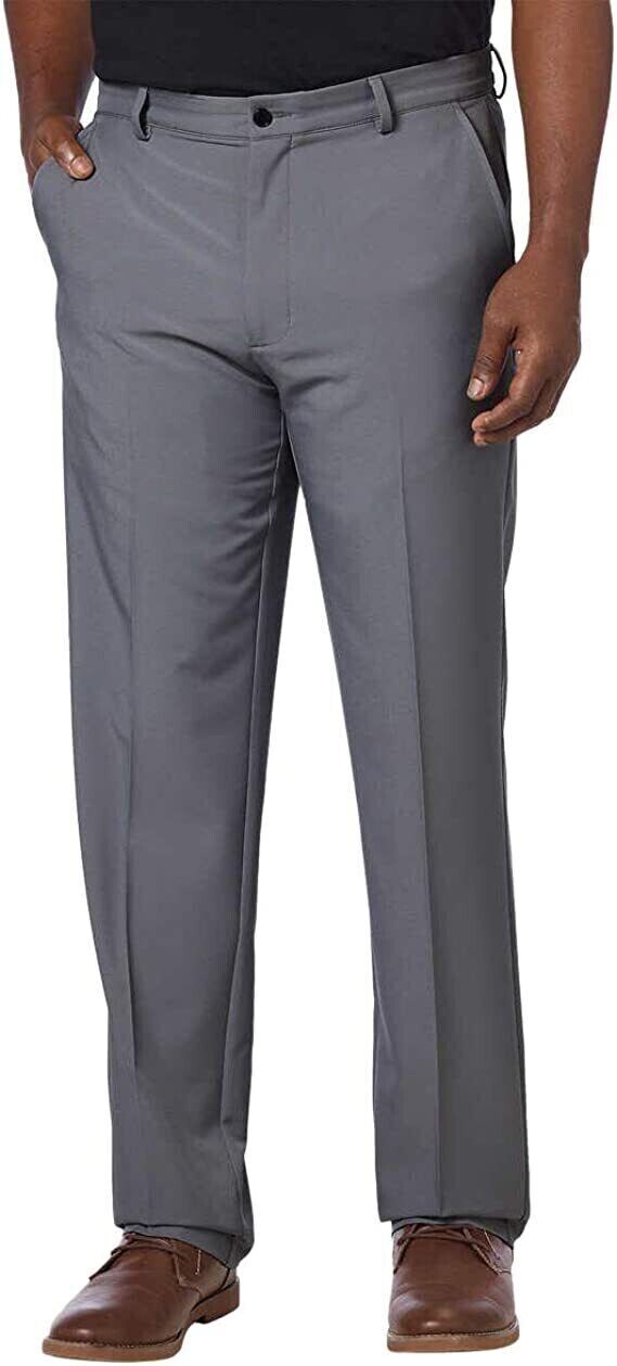 Greg Norman Men's Ultimate Pants - Steel- 38x30