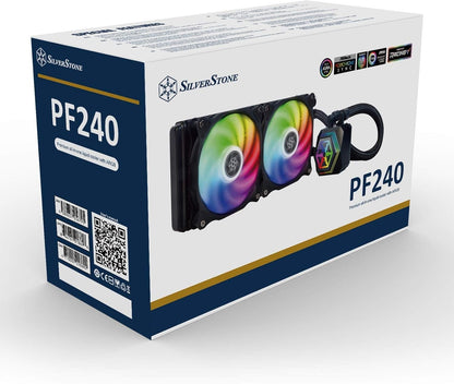 SILVERSTONE PERMA FROST series Addressable RGB compatible 240mm