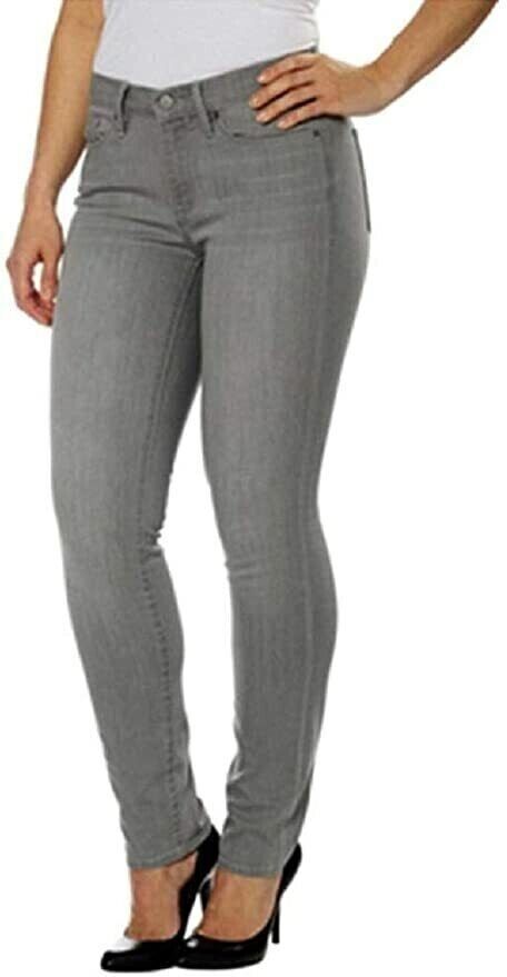 Calvin Klein Jeans Women's Ultimate Skinny Leg Jean, GREY, 6 X 30