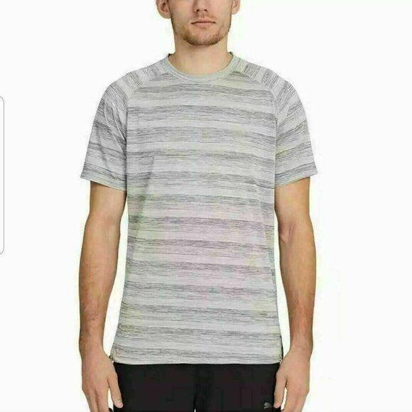 Puma Short Sleeve Pace Tee T-Shirt -Gray -XXL