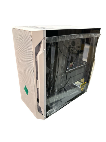 SilverStone FARA H1M PRO White Micro-ATX Tower case W/ Glass and Three ARGB Fans
