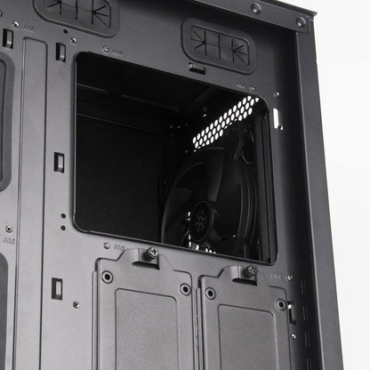SilverStone SETA Q1 Silent Mid Tower Case with Soundproofing SST-SEQ1B (READ)