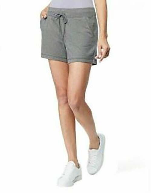32 DEGREES Ladies 1-Pack Relaxed Pull On Terry Short, HT CHARCOAL, S