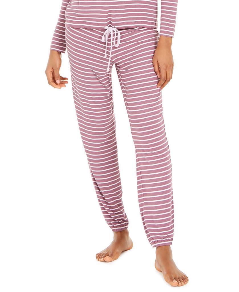 Alfani Oeko Tex Women's Printed Pajamas Pants, LIGHT STRIPE, S 