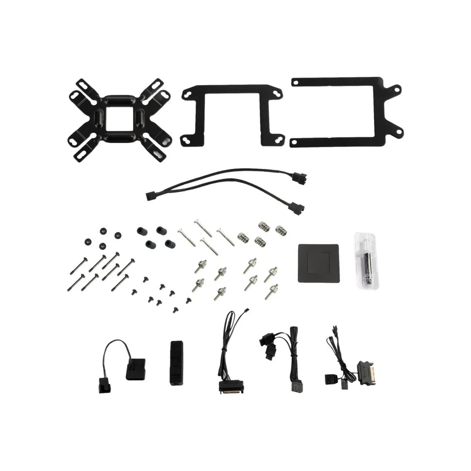 SilverStone IceGem 280, 2 X ARGB 280mm FANS AIO All-in-one Liquid Cooler for AM5