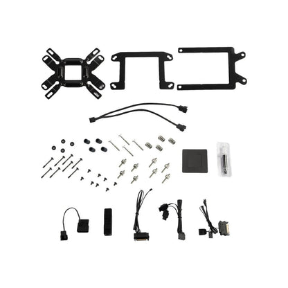 SilverStone IceGem 280, 2 X ARGB 280mm FANS AIO All-in-one Liquid Cooler for AM5