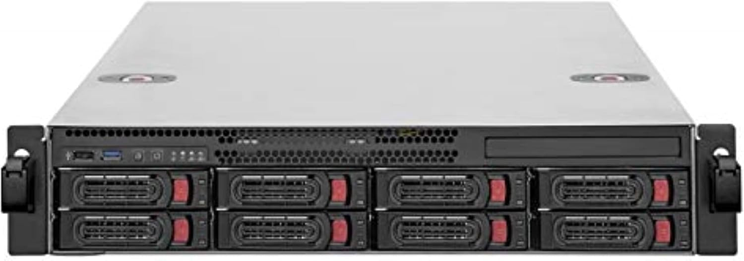 Silverstone SST-RM22-308 2U 8Bay Mini-SAS HD SFF-8643 12 Gb/s interfac Rackmount
