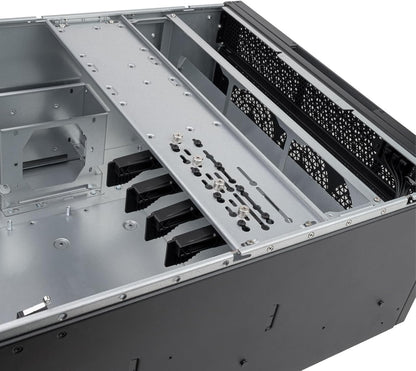 Silverstone RM52 5U Rackmount Server Chassis, Dual 360mm Liquid Cooling Capabil