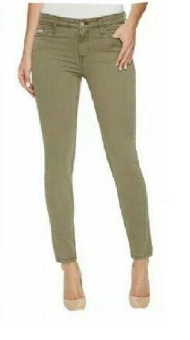 Calvin Klein Jeans Women's Contour Skinny Fit Jeans, Light Green, Size 2