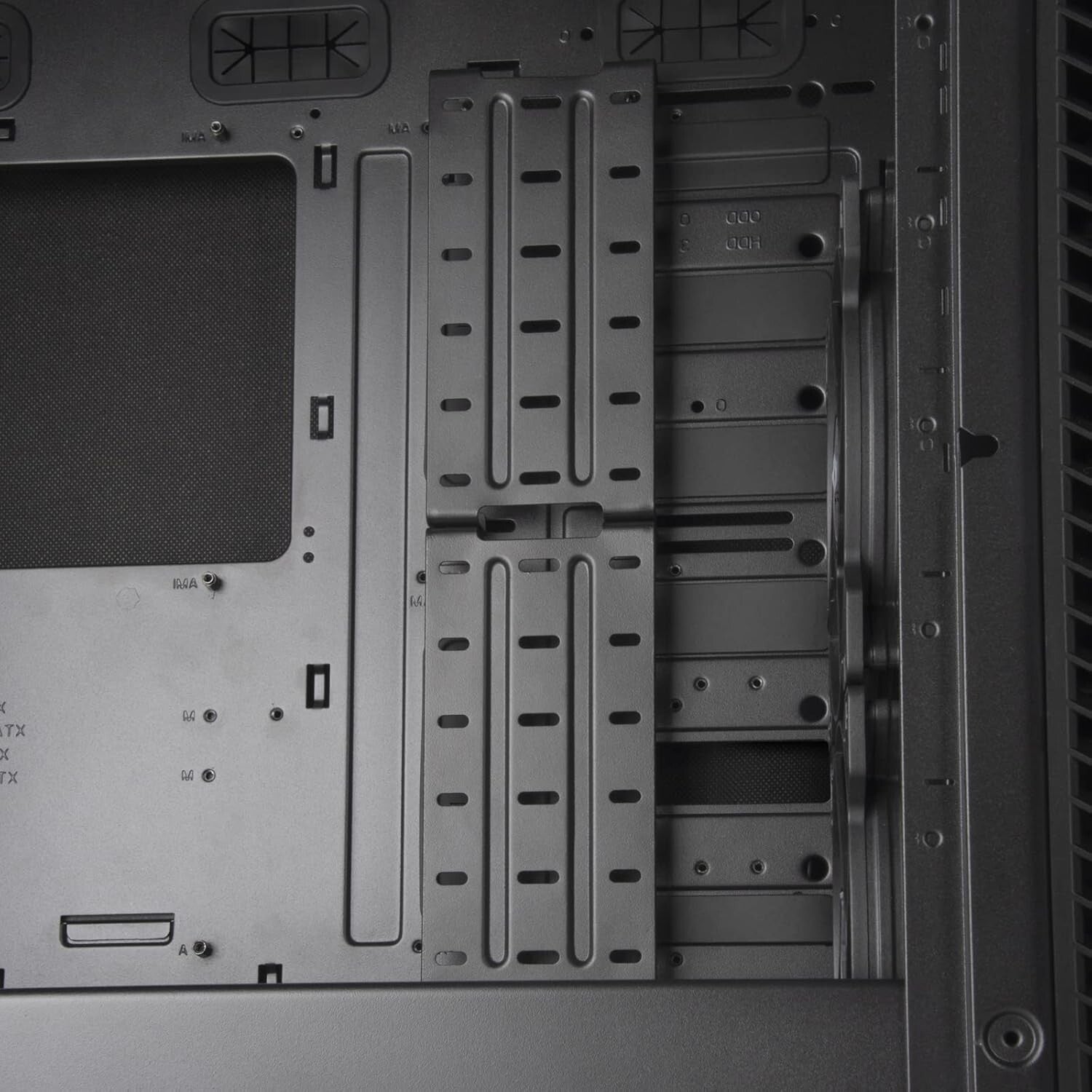 SilverStone SETA Q1 Silent Mid Tower Case with Soundproofing SST-SEQ1B (READ)