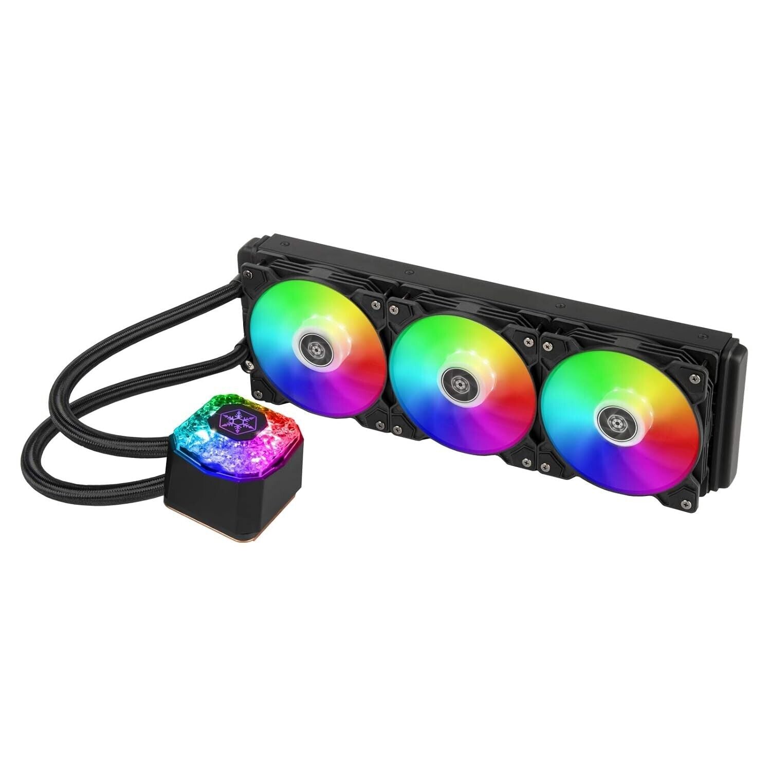 SilverStone Tech IceGem 360, 360mm AIO Liquid Cooler for AM5 Threadripper TR5