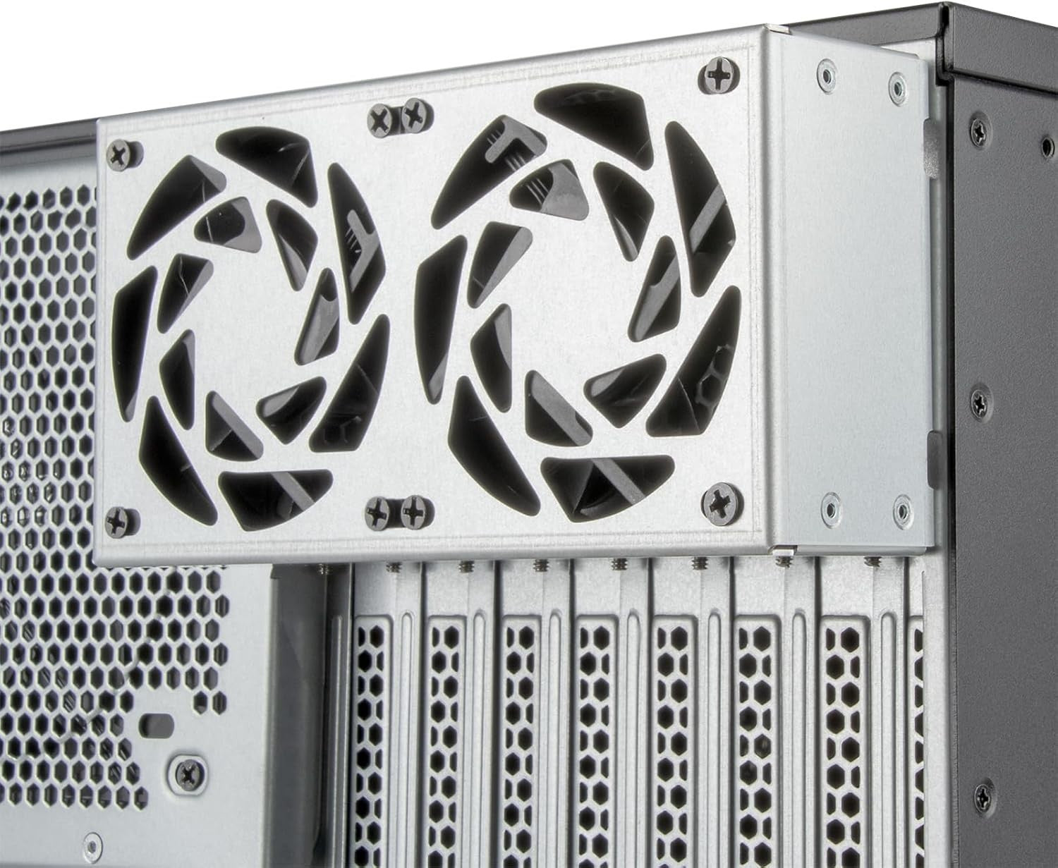 Silverstone RM52 5U Rackmount Server Chassis, Dual 360mm Liquid Cooling Capabil