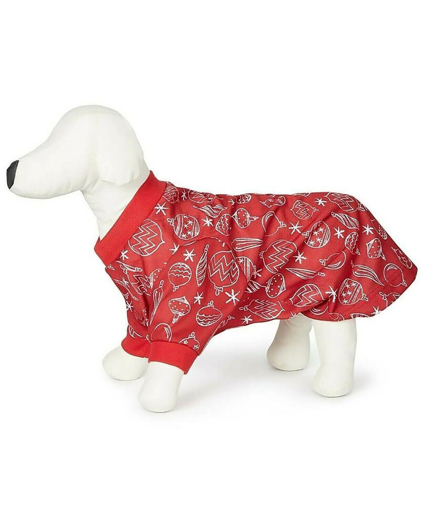 Family PJ'S Matching Pet Ornament-Print Family Pajamas, M 