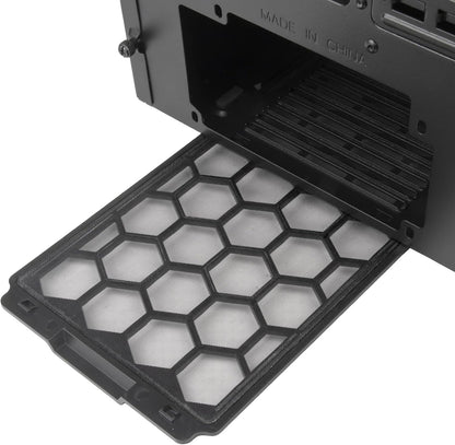 SilverStone SETA Q1 Silent Mid Tower Case with Soundproofing SST-SEQ1B (READ)