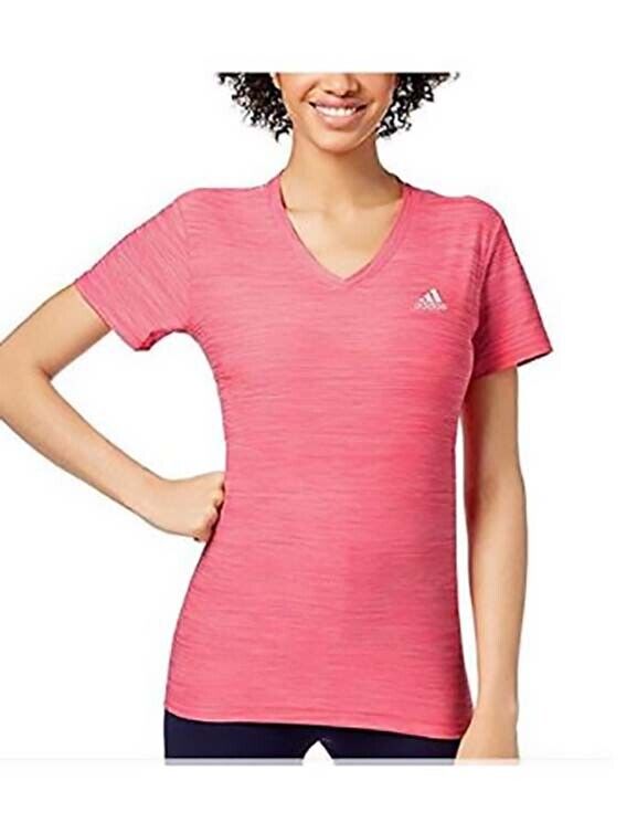 adidas Women's Ultimate Short Sleeve V-Neck Tee 