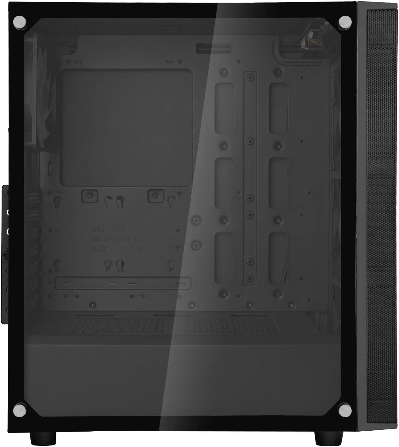 Silverstone FARA R1 PRO, Tempered Glass, mid Tower ATX Chassis with 4 ARGB Fans