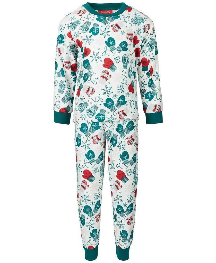 Family PJs Matching Kids 2 Piece Pajama Set, MITTENS, 2T - 3T 