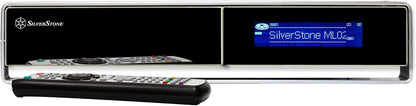 SilverStone 10125 SST-ML02B-MXR - Milo Slim HTPC Micro ATX Silent Computer Case