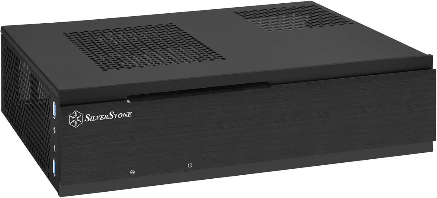 Silverstone Milo ML06-E Slim Mini-ITX Media Center/HTPC Case, SST-ML06B-E (READ)