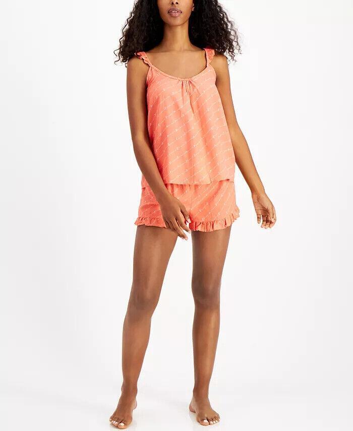 Jenni Women's Printed Tank & Shorts Pajama Set, SLEEPY, XS 