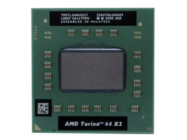 AMD TURION 64X2 DUAL-CORE TL-56 1.8 GHz CPU Processor TMDTL56HAX5CT
