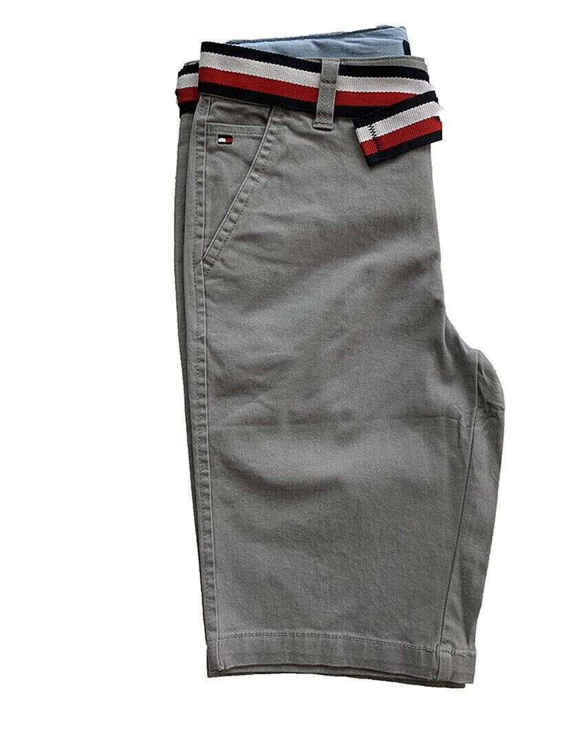 Tommy Hilfiger Youth Boys Belted Chino Shorts, TH CHINO, 12